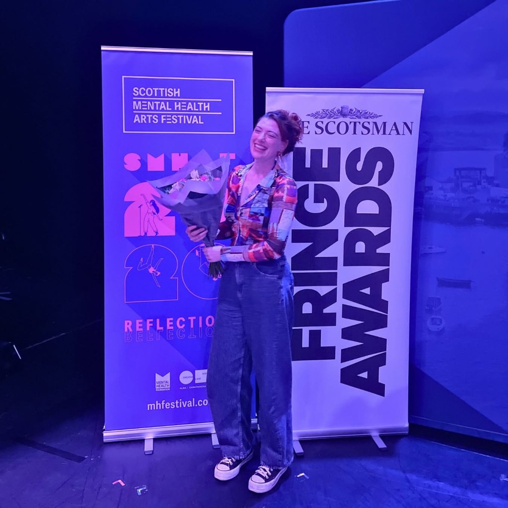 Frankie McNair Wins the Mental Health Foundation Edinburgh Fringe Award